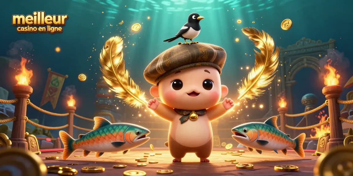 Jouez au meilleur casino en ligne avec des personnages ludiques et des éléments de jeu captivants.