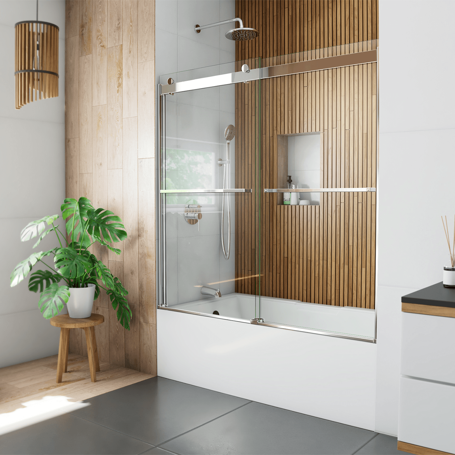 Frameless Sliding Shower Door Styles That Add Modern Luxury