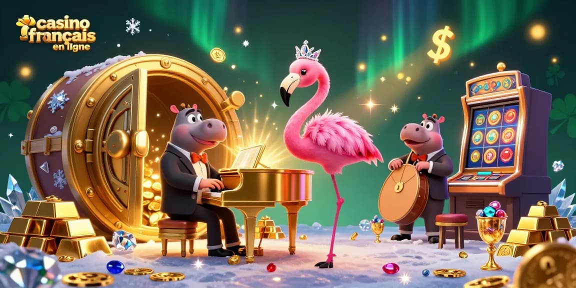 Jouez au casino français en ligne avec des chanteurs animaliers et des trésors alléchants.