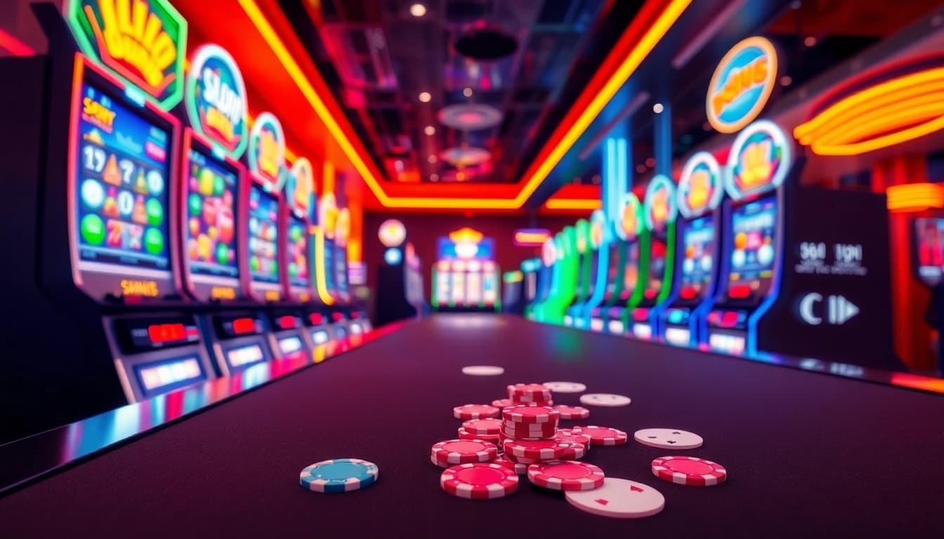 Menangkan permainan dengan link slot gacor dalam suasana kasino digital yang hidup dan berwarna-warni.