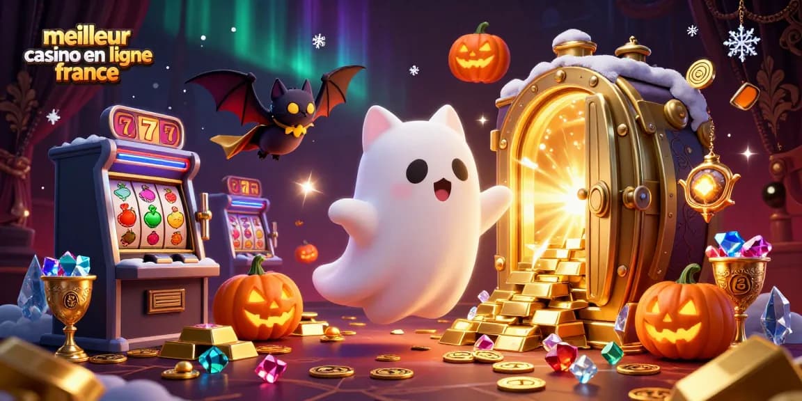 Les meilleurs jeux au meilleur casino en ligne France, avec un chat fantôme, une chauve-souris vampirique et des jackpots.