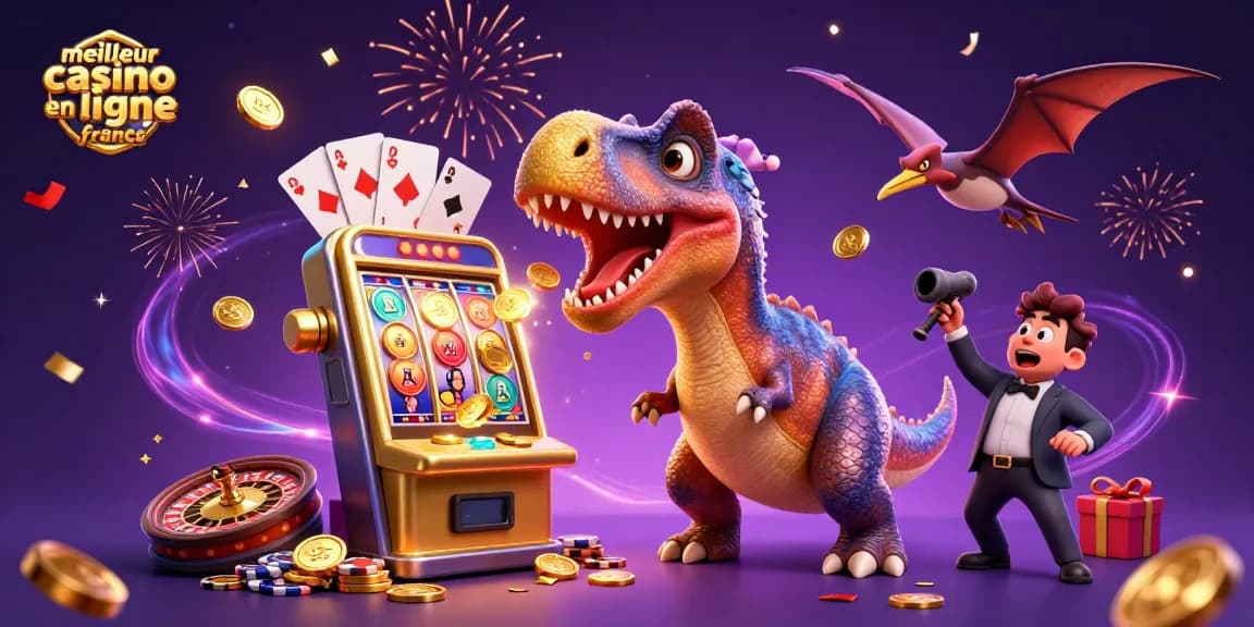 Gagnez au meilleur casino en ligne France avec des jackpots éclatants et des personnages de jeu animés.