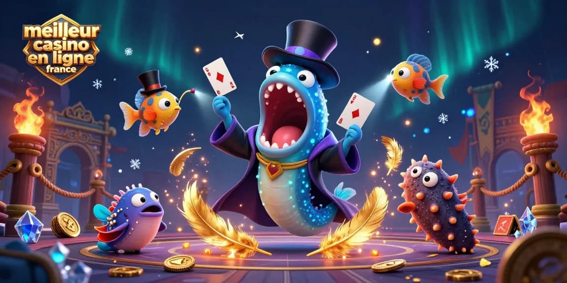 Les meilleures stratégies pour jouer dans un meilleur casino en ligne France avec un spectacle magique sous-marin captivant.