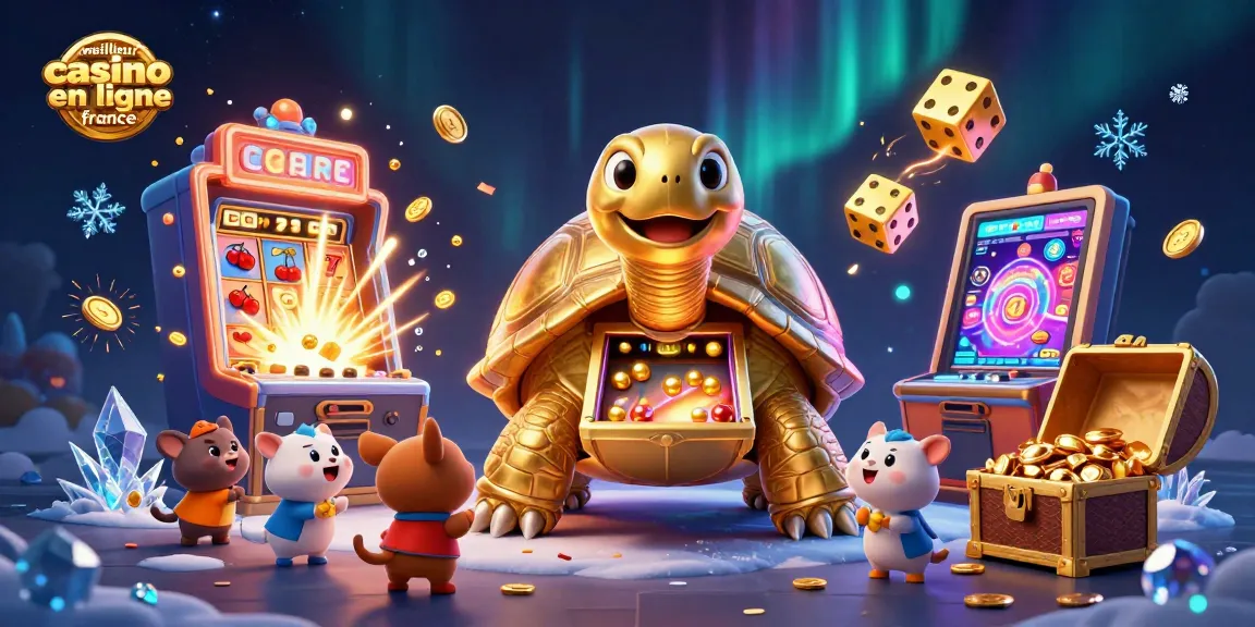Expérimentez le meilleur casino en ligne France à travers une illustration dynamique de jeux captivants.