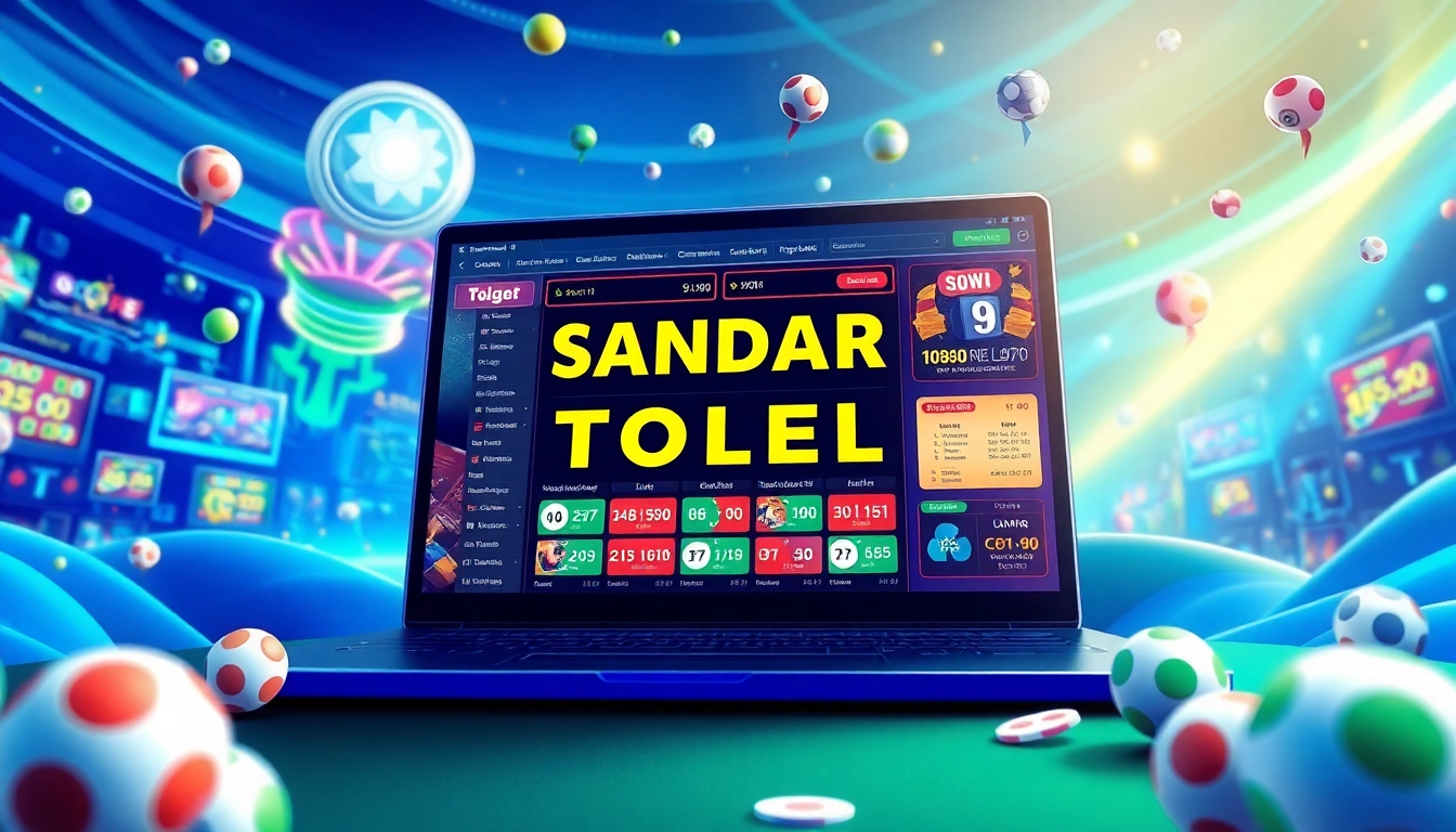 Bandar togel yang menarik perhatian dengan desain interaktif di platform online.