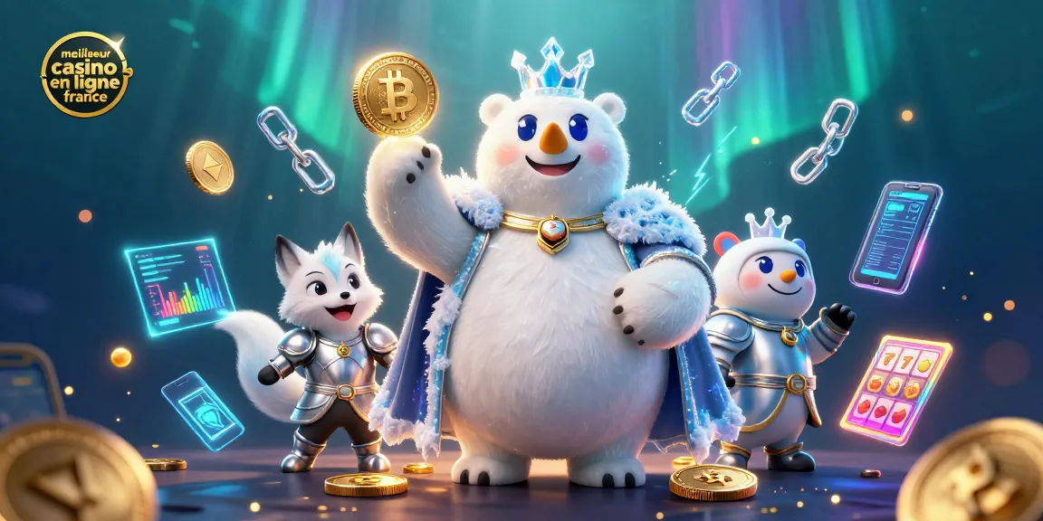 Découvrez le meilleur casino en ligne France avec un ours polaire royal et un renard dans un monde fantastique.