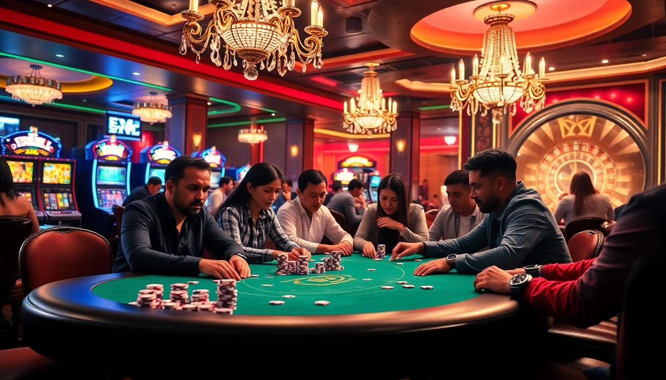 Experience shbet800 at a high-stakes poker table with diverse players and luxury decor.