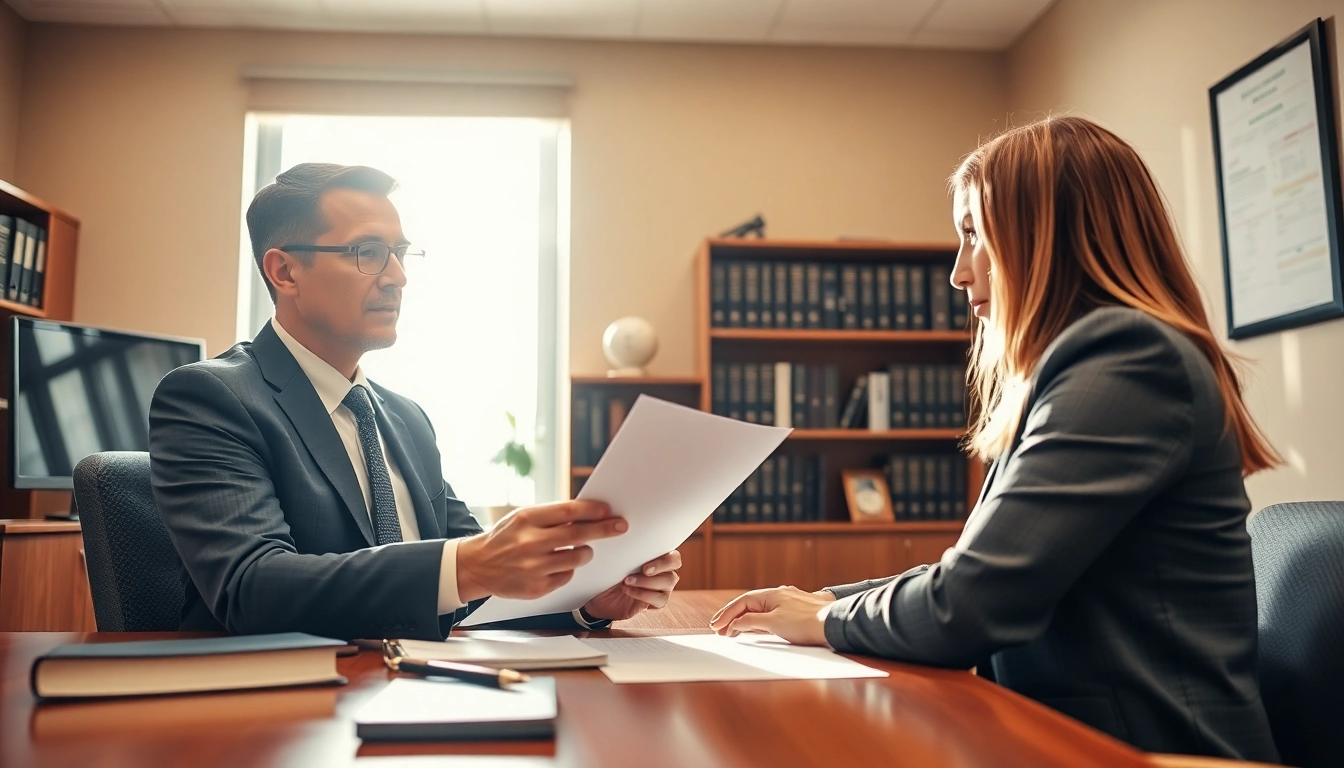 Engaging session with a clearwater truck accident attorney in a professional setting.