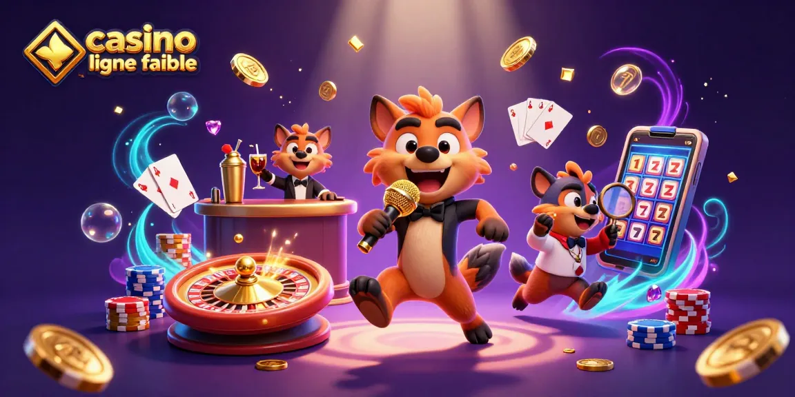 Découvrez l'univers du casino en ligne fiable avec une animation captivante et humoristique.