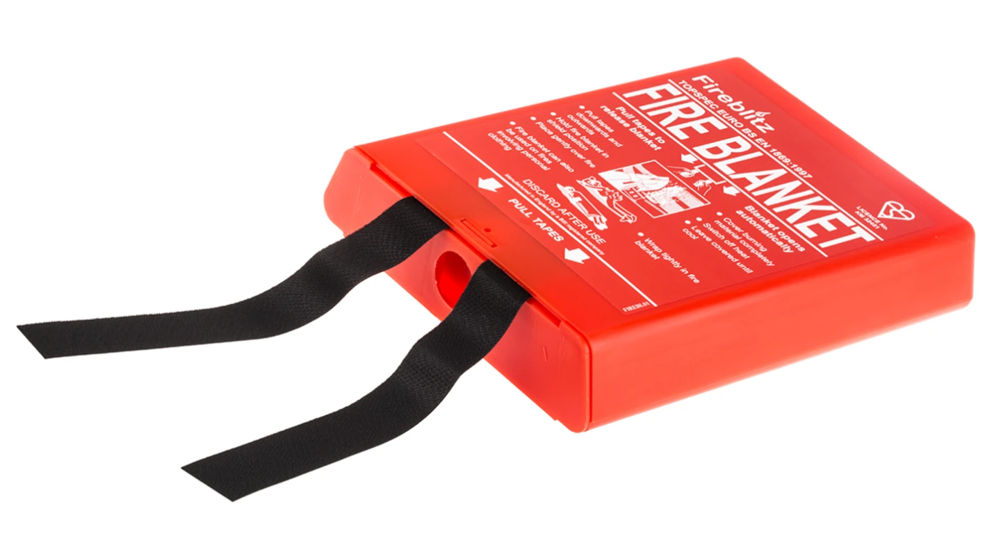 Silicone Fire Blanket with High Heat Resistance Protection.