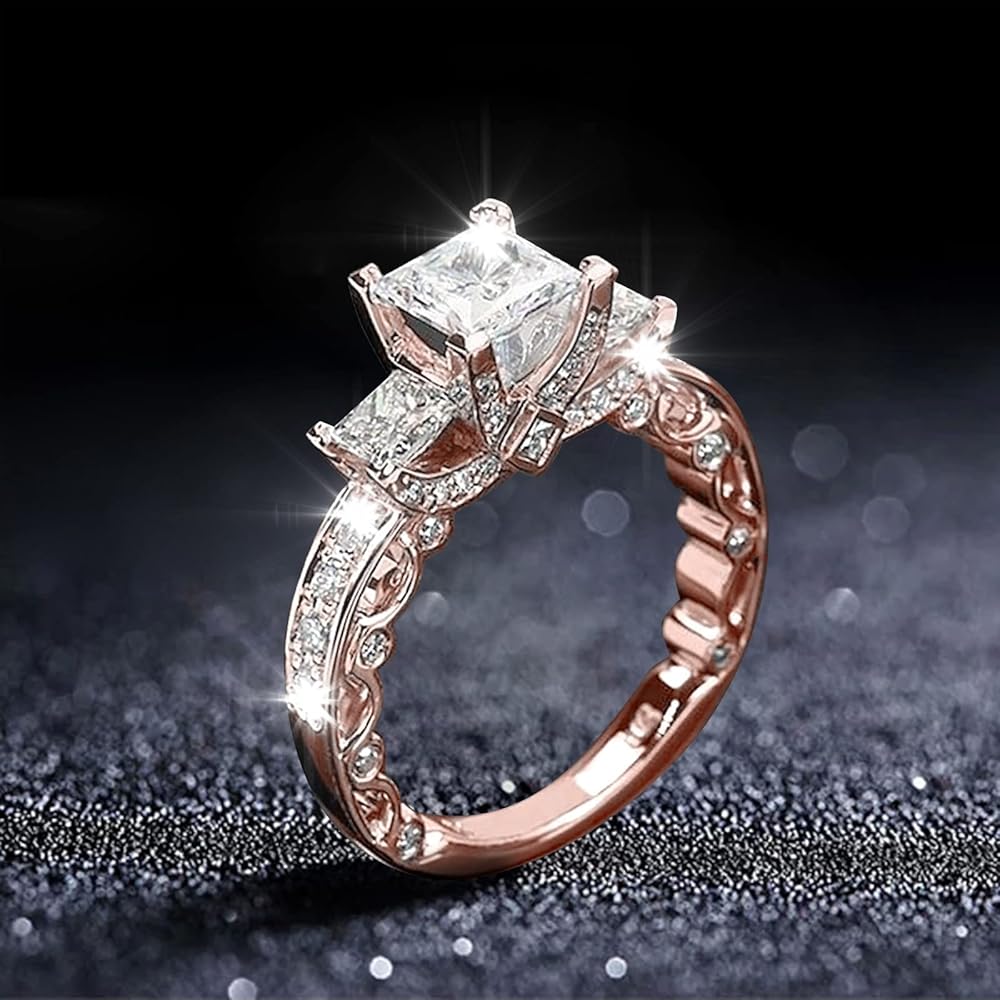 Princess cut engagement ring Designs You’ll Adore