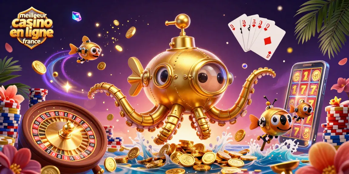 Jouer au meilleur casino en ligne France avec des illustrations de casino captivantes et des réactions de jeux excitants.