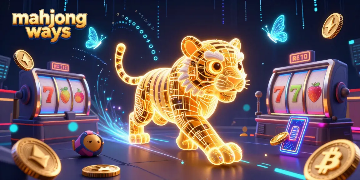 Engage with mahjong ways to spin the reels in a vibrant digital casino landscape filled with energetic visuals.