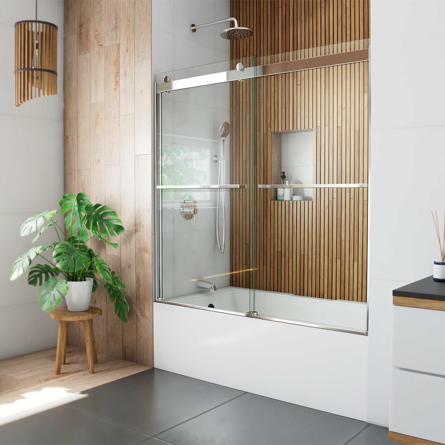 Frameless Sliding Shower Door Styles That Add Modern Luxury