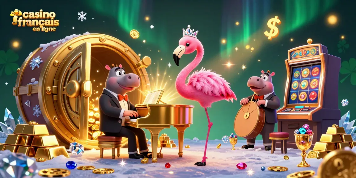 Jouez au casino français en ligne avec des chanteurs animaliers et des trésors alléchants.