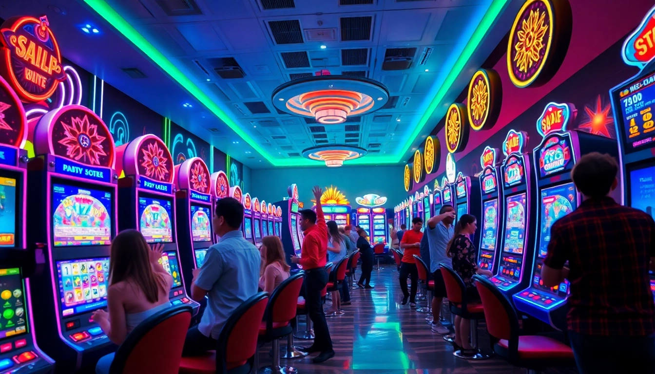 Experience the excitement of Non gamstop Casino Uk with vibrant gaming activities and digital terminals.