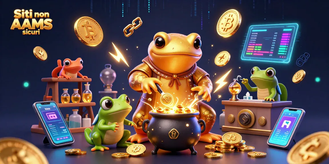 Scopri Siti non AAMS sicuri per guadagnare con giochi di casinò e criptovalute nel laboratorio magico.