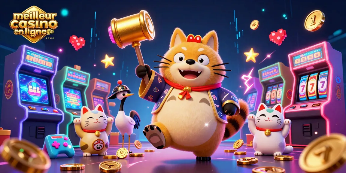 Découvrez le meilleur casino en ligne France avec des personnages chanceux et des éléments de jeu captivants.
