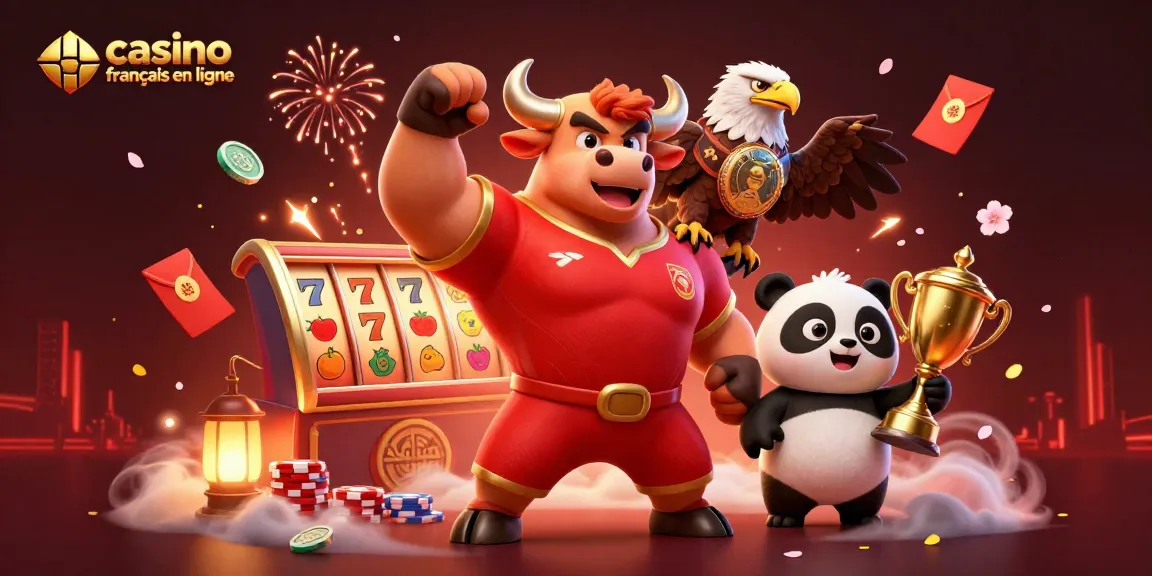 Profitez d'une expérience captivante de jeu sur casino francais en ligne avec des personnages animés et des éléments de jeu.