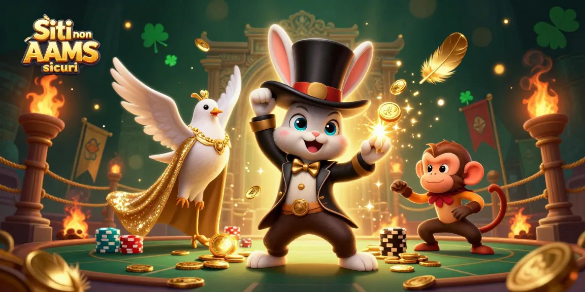 I migliori siti non AAMS sicuri offrono emozioni e vincite con giochi avvincenti e bonus entusiasmanti.