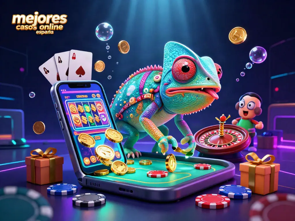 Visualiza los mejores casinos online en España en un ambiente vibrante y divertido.