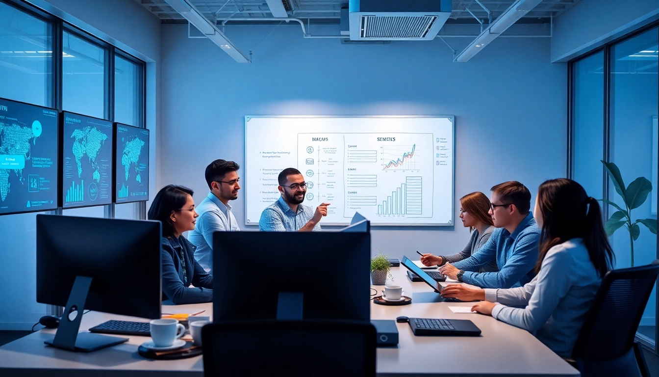 Outsourced IT Support Tampa team collaborating in a modern office environment