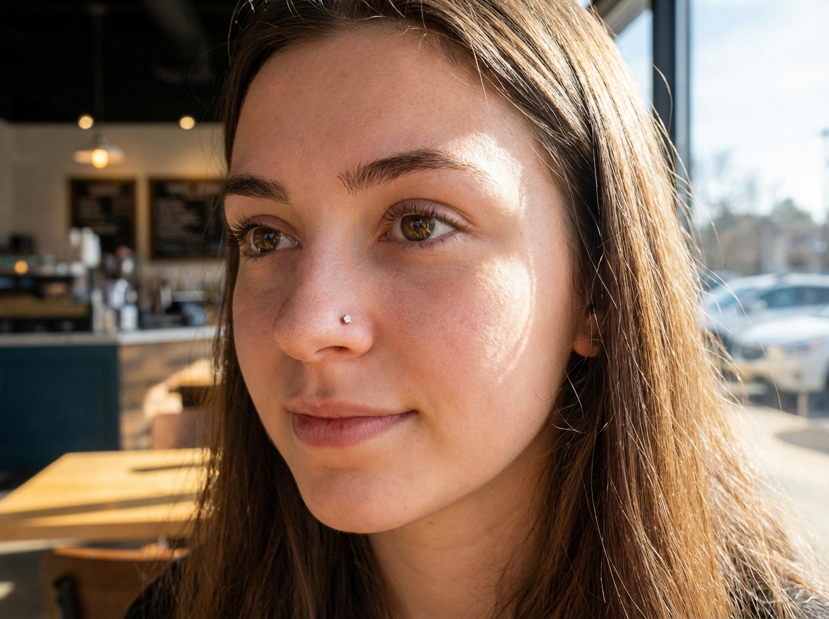 Premium Real Gold Nose Ring | Cervin Blanc – Real Gold Nose Ring