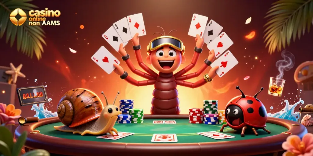 Gioca divertendoti nei migliori casino online non AAMS con divertenti personaggi e azioni avvincenti