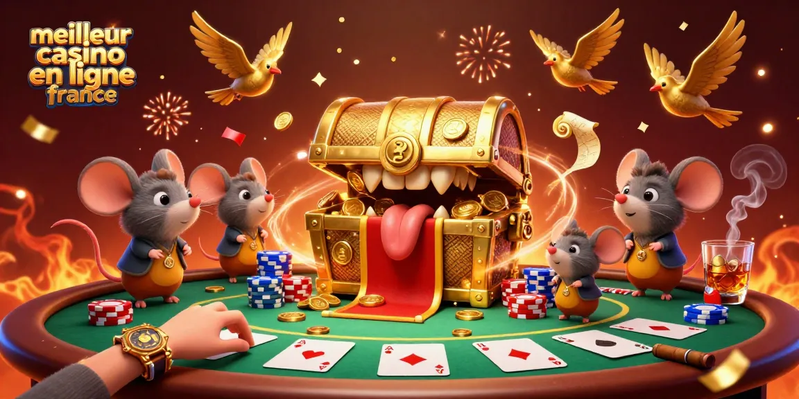 Plongez dans le meilleur casino en ligne France avec une illustration animée captivante et dynamique.