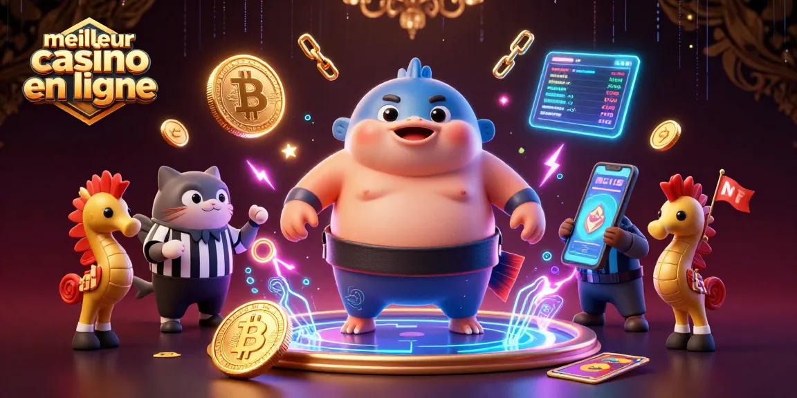 Découvrez le meilleur casino en ligne avec un fugu arbitre et des spectateurs seahorse dans un univers sous-marin captivant.