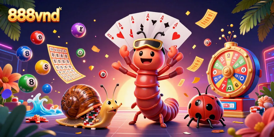 Experience thrilling games at 888vnd with interactive designs and vibrant elements