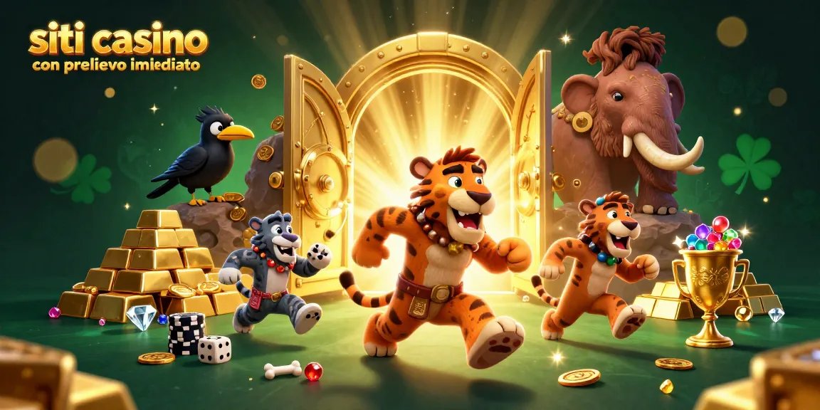 I casinò online con prelievo immediato offrono vincite rapide per i giocatori in questa illustrazione