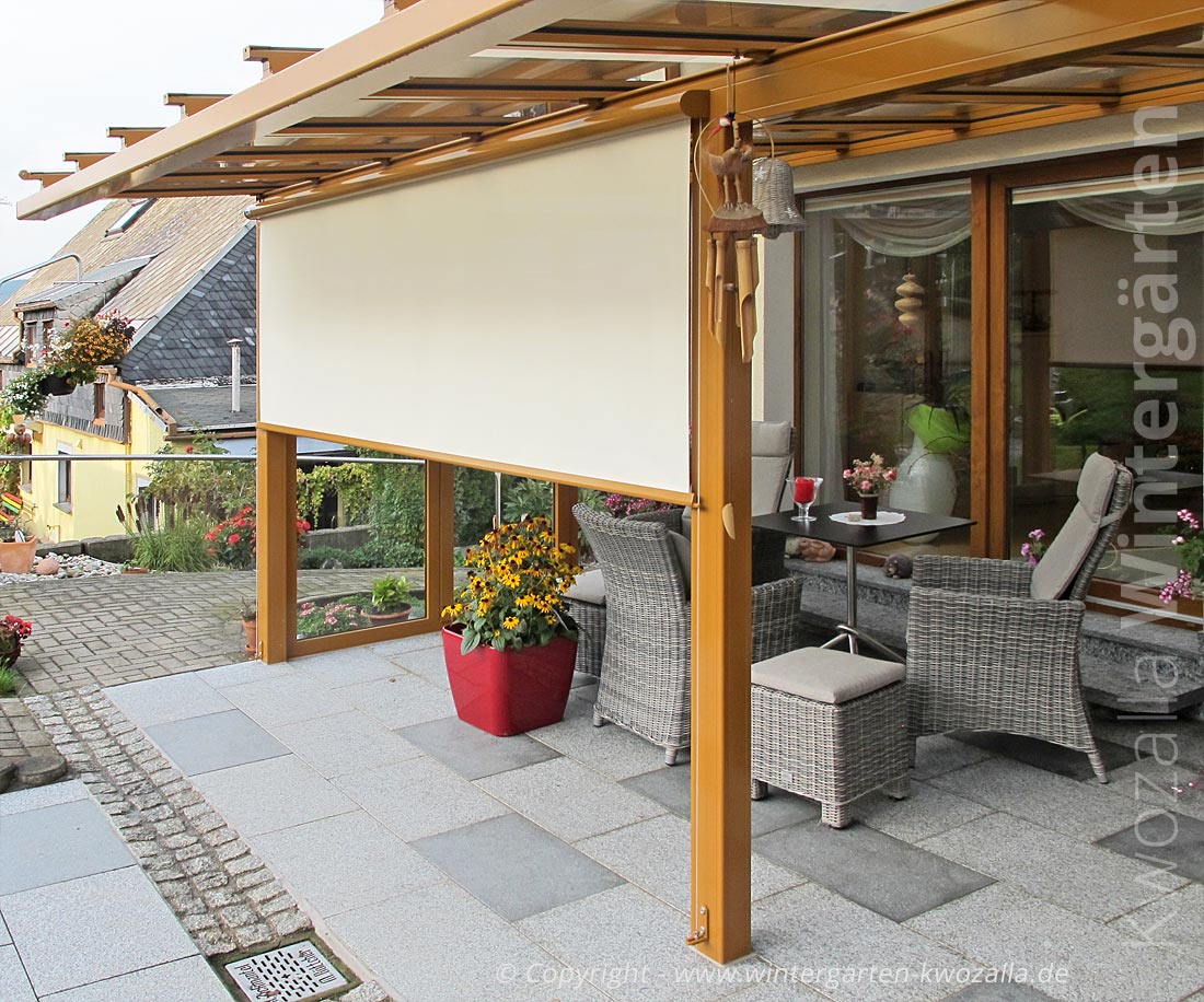Markise 5m elektrisch perfekt abgestimmt von ADA-Wintergarten