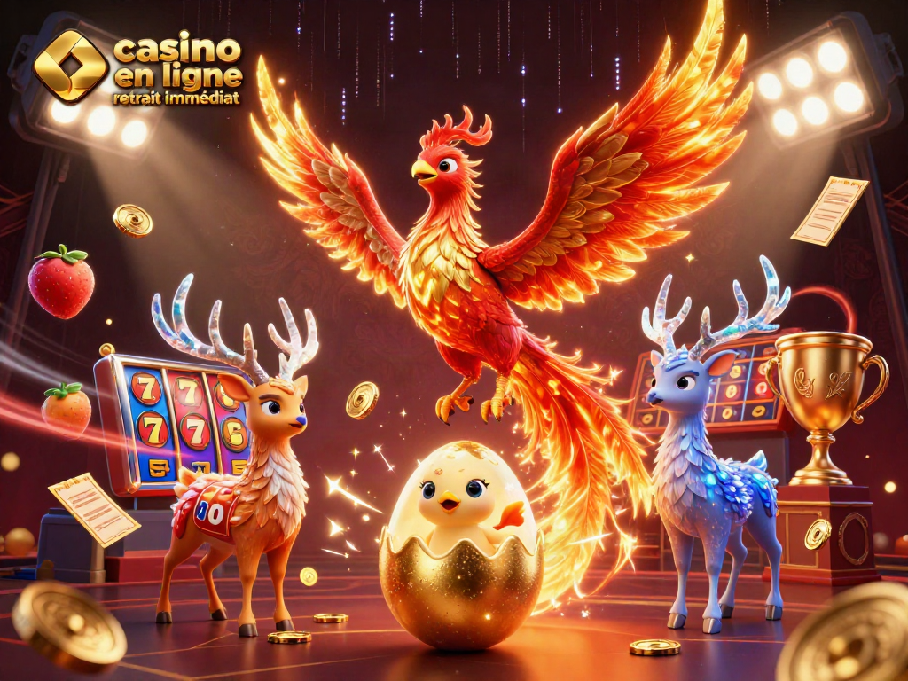 Découvrez les options de retrait immédiat dans les casinos en ligne avec une illustration captivante.