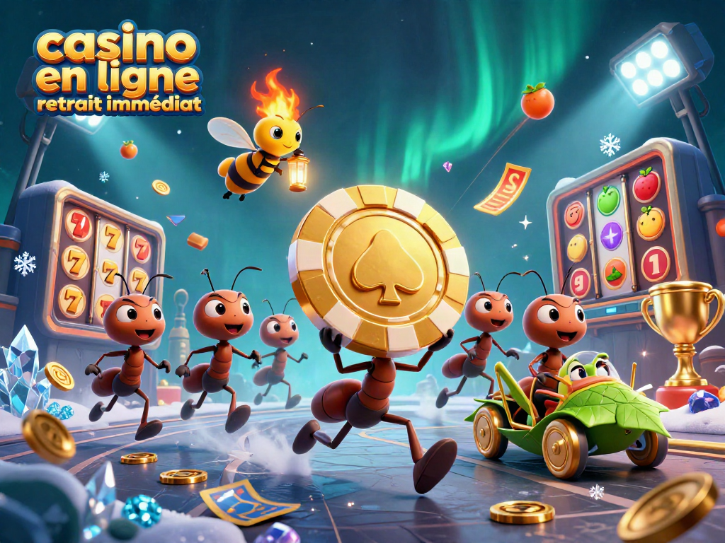 Prendre des gains rapidement avec casino en ligne retrait immédiat dans un tunnel plein de joie.