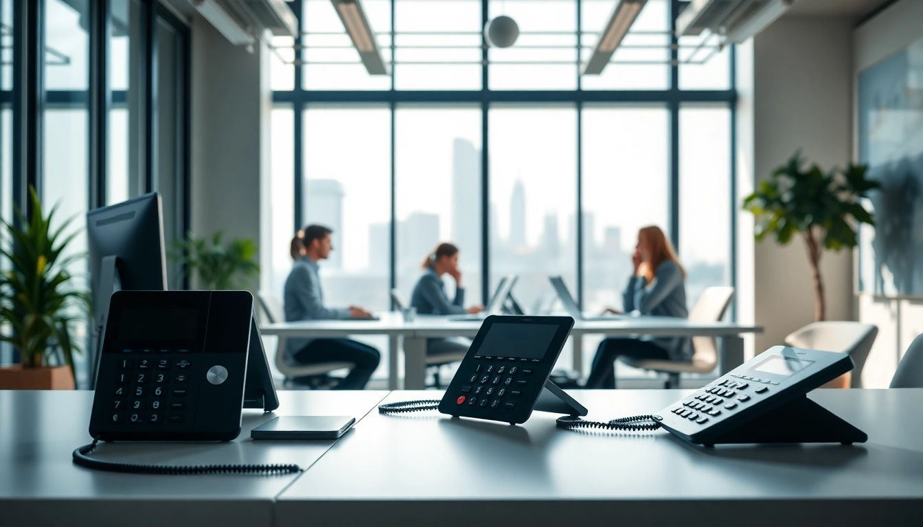 Enhance your small business phone service with modern technology and productive office settings.