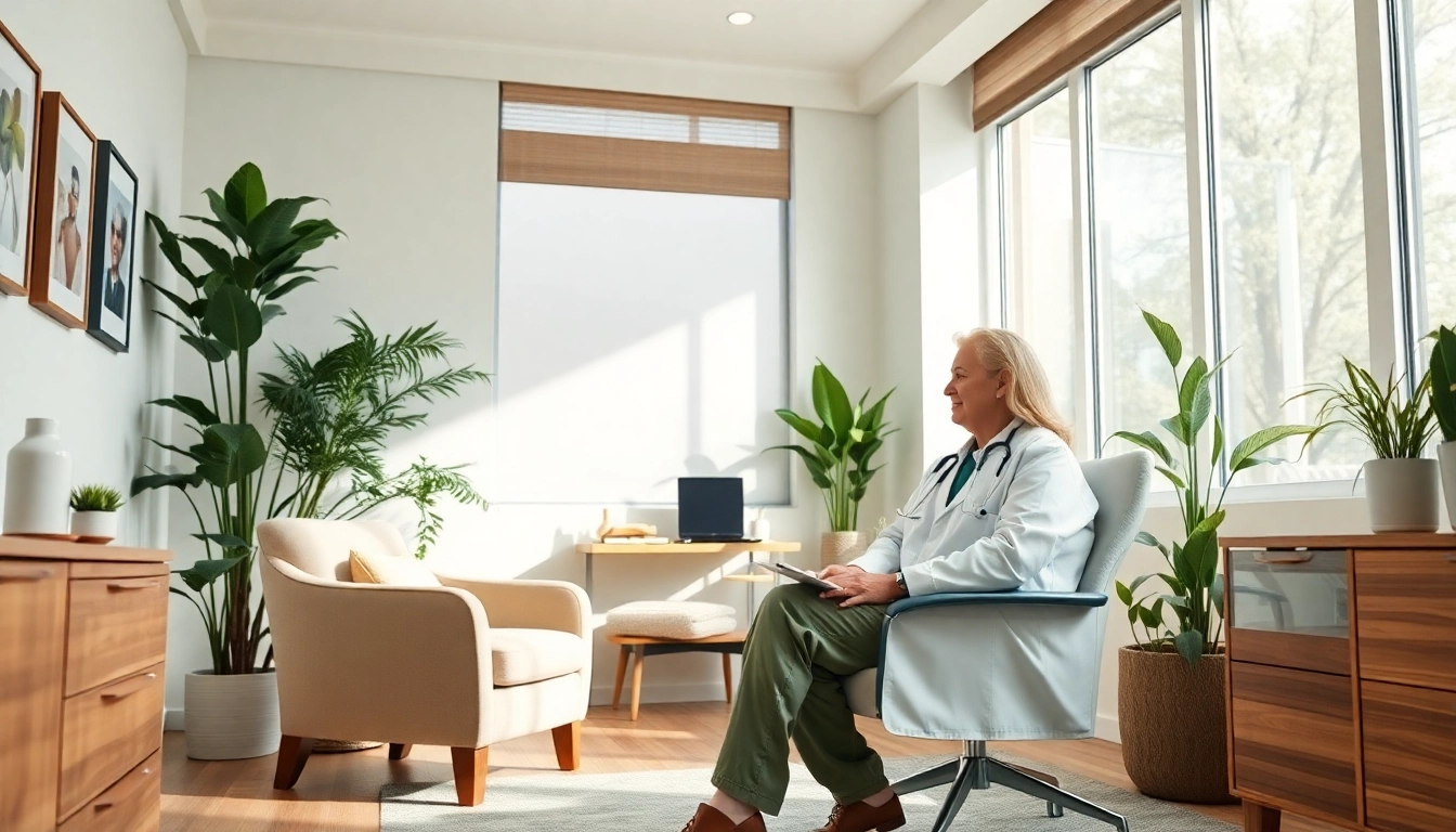 Consultation with the best psychiatrist in dubai in a warm, welcoming office setting.