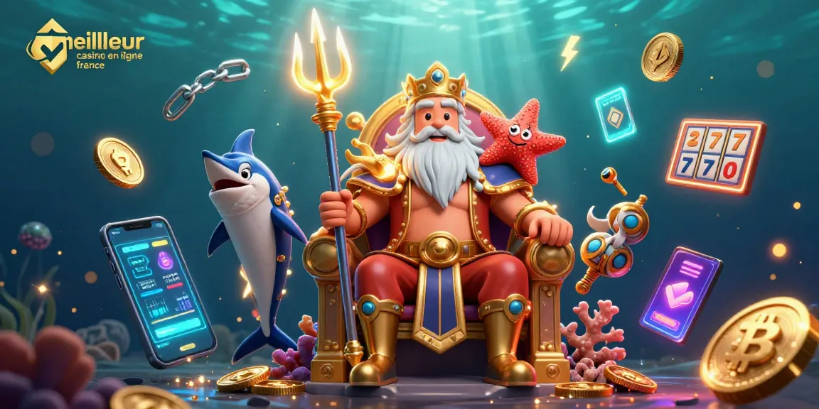 Profitez des jeux au meilleur casino en ligne France avec Neptune et des éléments de crypto-monnaie brillants.