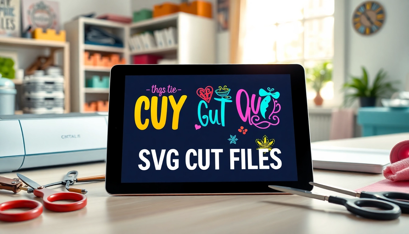 Explore high-quality SVG cut files free download on a digital crafting workspace.