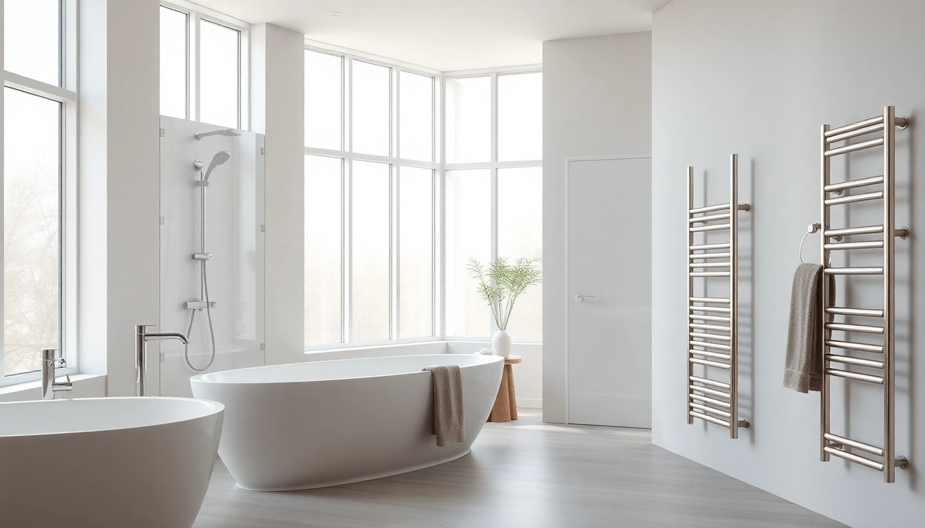 Erleben Sie die Eleganz von Sonni sanitär Produkten in einem modernen Badezimmersetup.