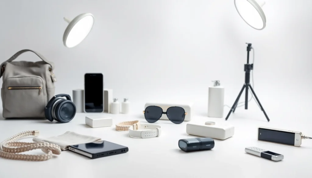 Professional product photography in a sleek studio for optimal presentation