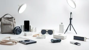 Professional product photography in a sleek studio for optimal presentation