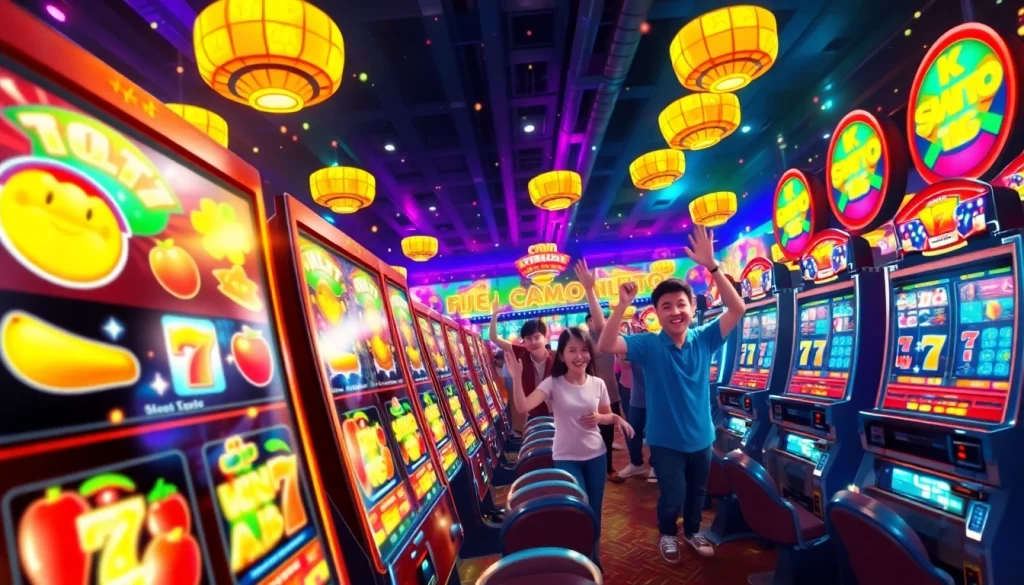 Momen menang dengan komengtoto gacor di mesin slot yang penuh warna.