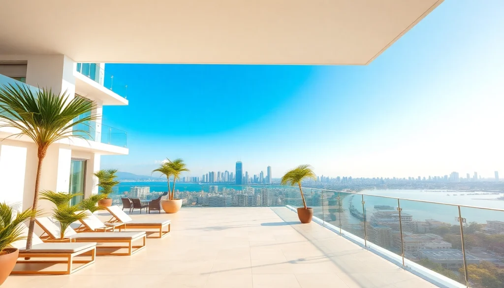 Luxurious condo for sale Pattaya with modern architecture and beautiful skyline view.