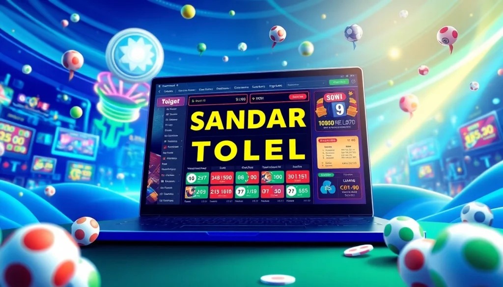 Bandar togel yang menarik perhatian dengan desain interaktif di platform online.