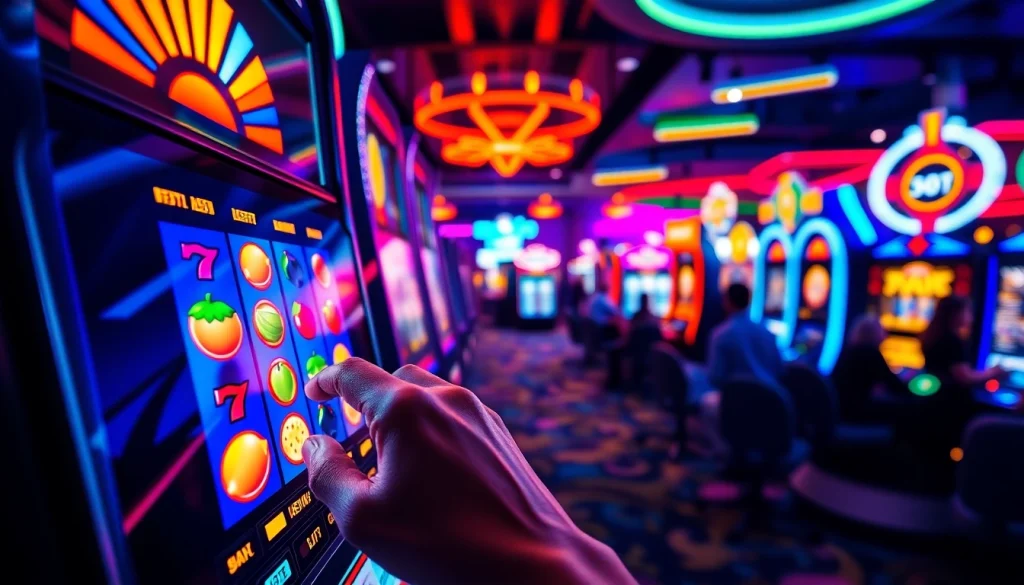 Menangkan jackpot dengan bermain slot online di mesin penuh warna dan menarik.