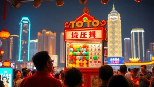 Menyaksikan pengundian Toto Macau yang menarik di tengah keramaian Macau