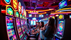 Menangkan pengalaman bermain di kasinojitu resmi dengan mesin slot berwarna-warni.
