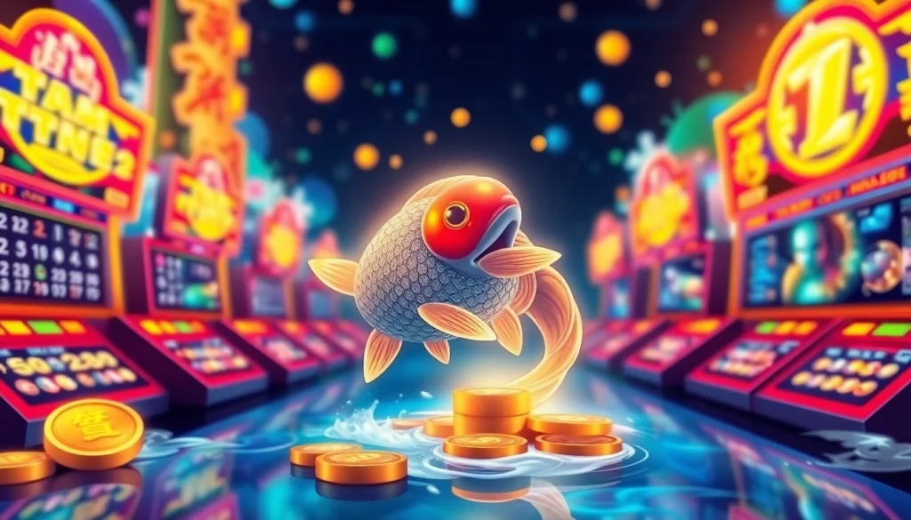 Rasakan keseruan permainan koi800 togel dengan simbol ikan koi yang berkilau.