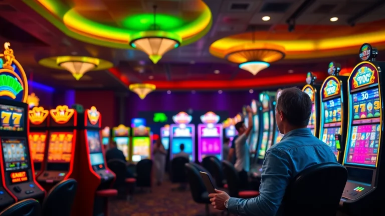 Mainkan agen toto slot dengan berbagai mesin slot yang menakjubkan dan suasana kasino yang ceria.